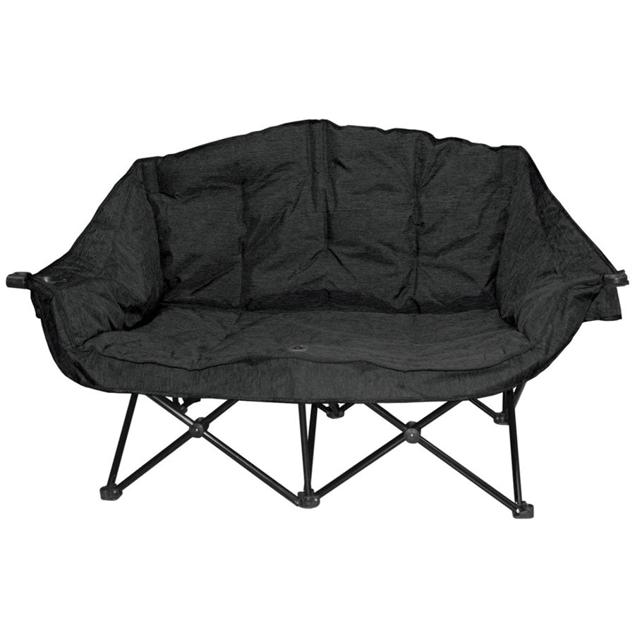 KUMA KM-BBDC-CB Bear Buddy Double Chair - Carbon Black