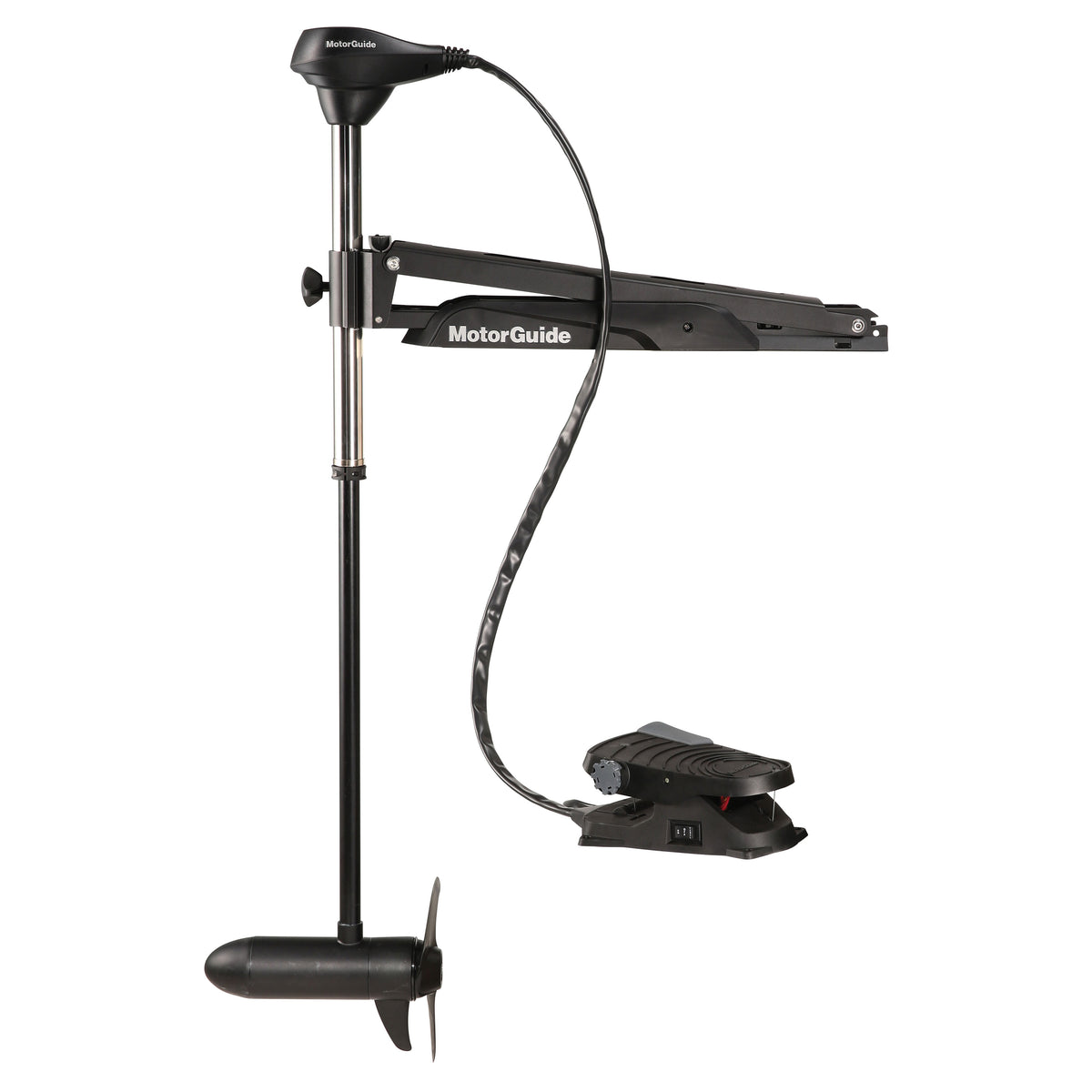 MotorGuide 940200080 X3 Freshwater Bow Mount Trolling Motor with Foot Control - 12V (55 lbs.), 36" Shaft