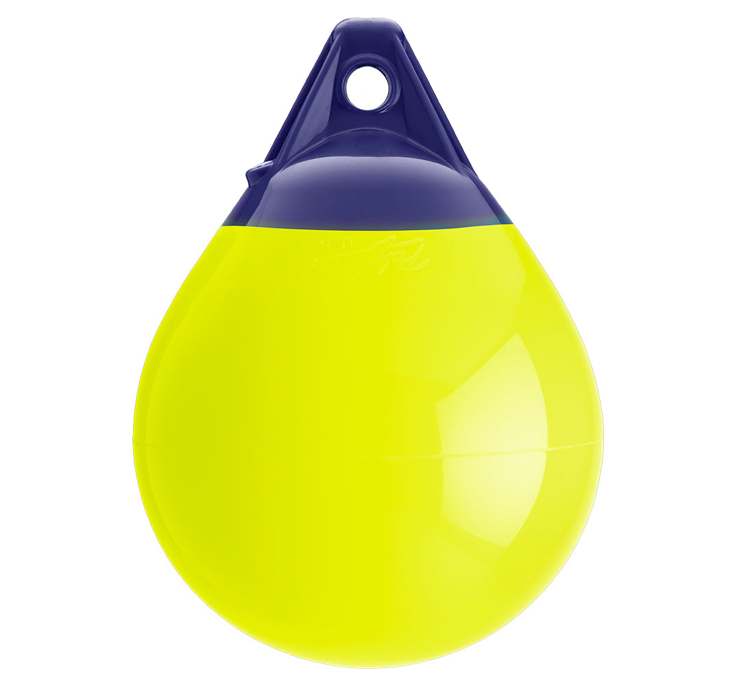 Polyform A-1 SAT YELLOW A Series Buoy - 11" x 15", Sat Yellow