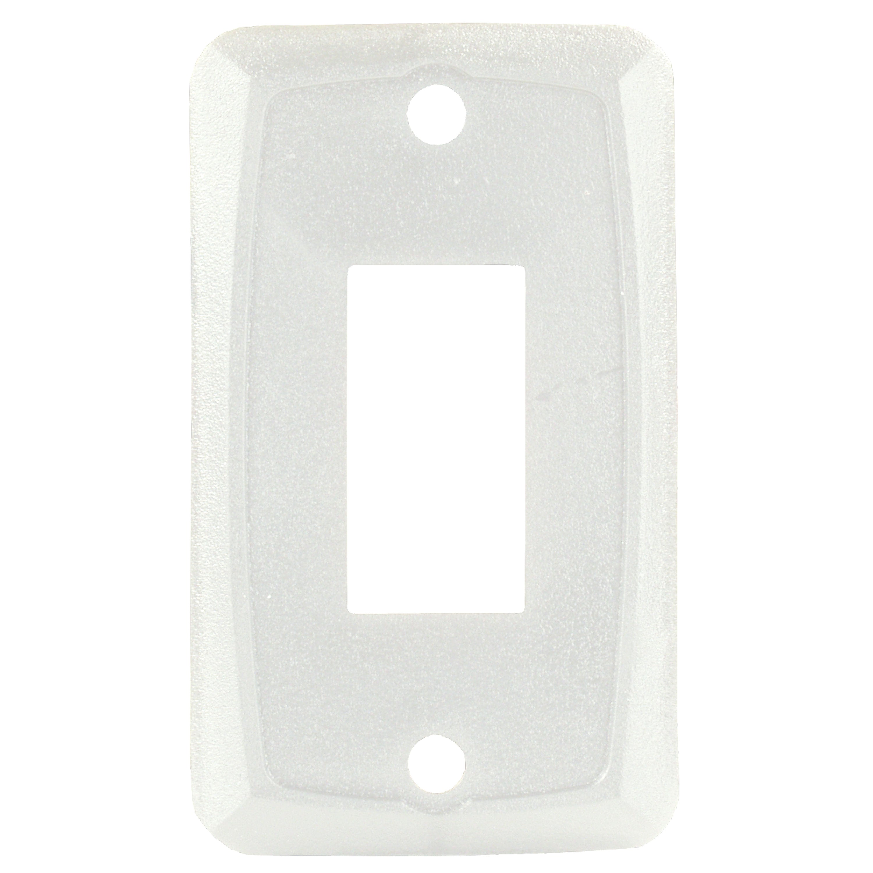 JR Products 12841-5 Single Face Plate, Pack of 5 - White