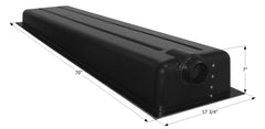 Icon 12422 Holding Tank with Right End Drain HT473ED - 70" x 17.75" x 7", 21 Gallon