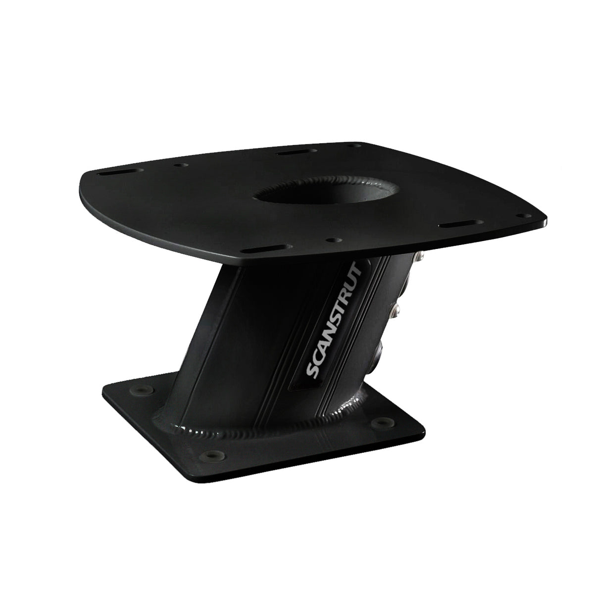 Scanstrut APT-150-01-BLK Aluminum Powertower Aft Leaning - 6", Black