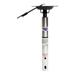 Attwood 39204 Snap-Lock 1.77" Pro-Post Power Pedestal with Integral Seat Mount - 24" to 30"