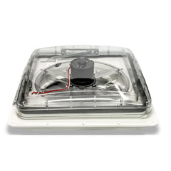 Heng's SV0113-G4 Zephyr 14" 12V Power Vent with Rain and Power Lift - Clear