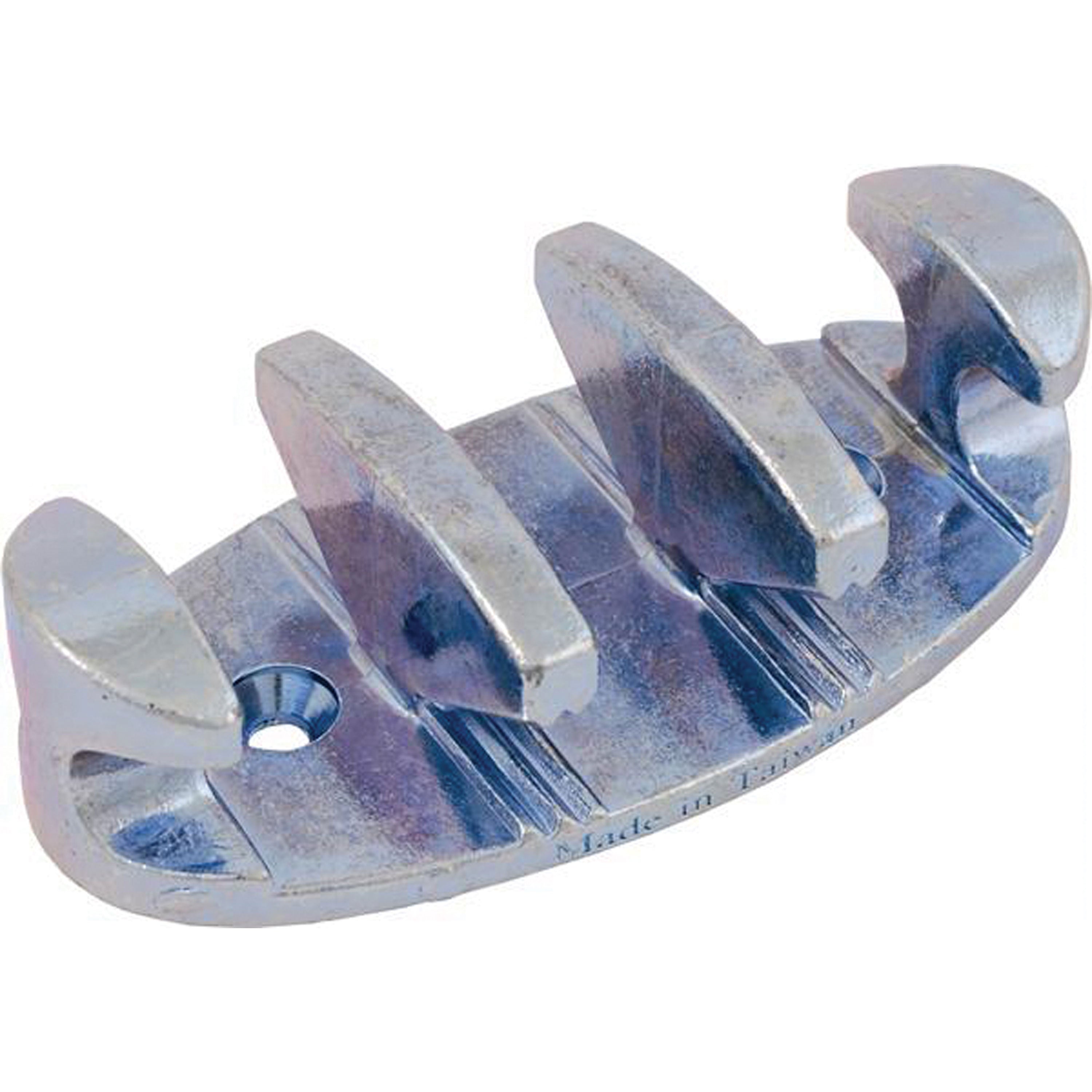 Attwood 11951-6 Zinc-Plated Zig Zag Cleat - 4"