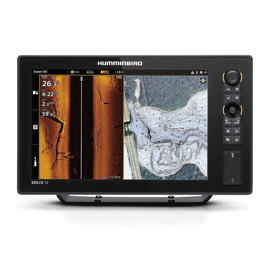 Humminbird 411550-1 SOLIX 12 CHIRP MEGA SI+ G3 Fish Finder