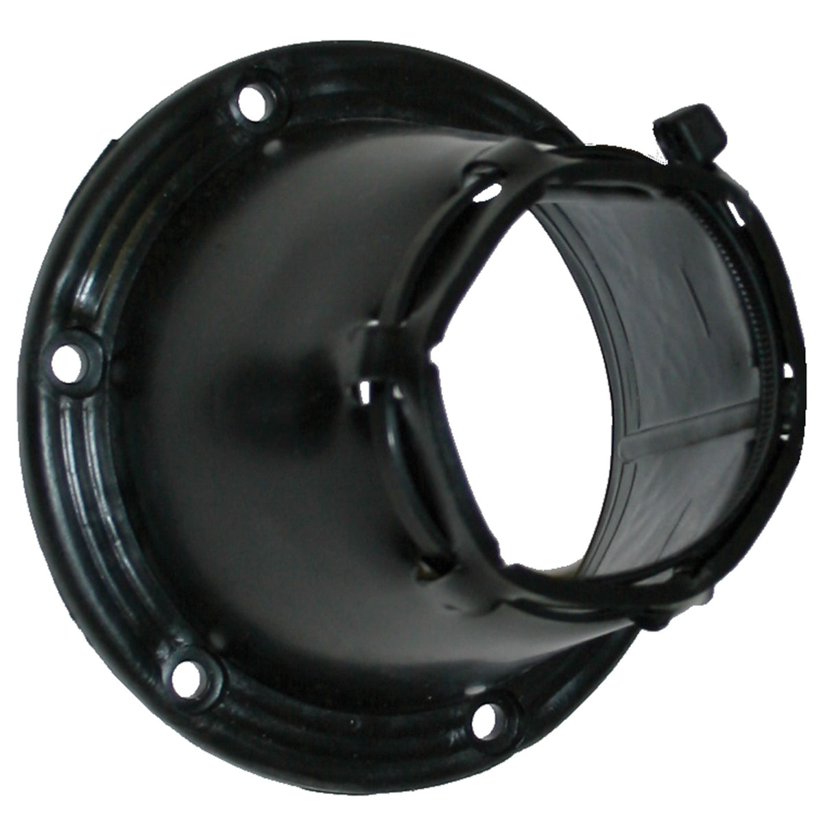 T-H Marine CBK-1-DP Cable Boot with Ring - 3", Black