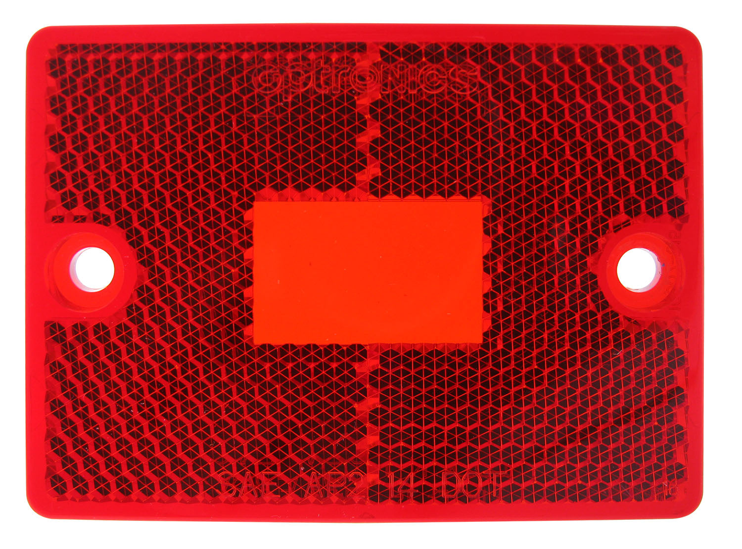 Optronics A9R Replacement Rectangular Side Marker Lens/Gasket - Red