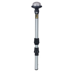 Perko 1470DP5CHR Delta-Series Universal Replacement White All-Round Pole Light - 42" Height