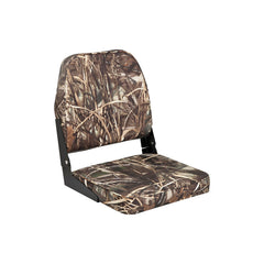 Attwood 98395CAMO Low Back Fishing Seat - Camo