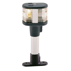 Perko 1196DP1CHR Fixed-Mount Combination Masthead/White All Round Light with Polymer Base - 6" Height