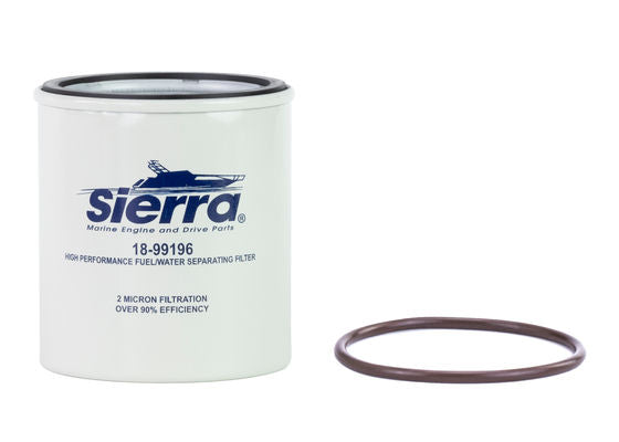 Sierra 18-99196 Cartridge Fuel Filter 230 - 2 Micron