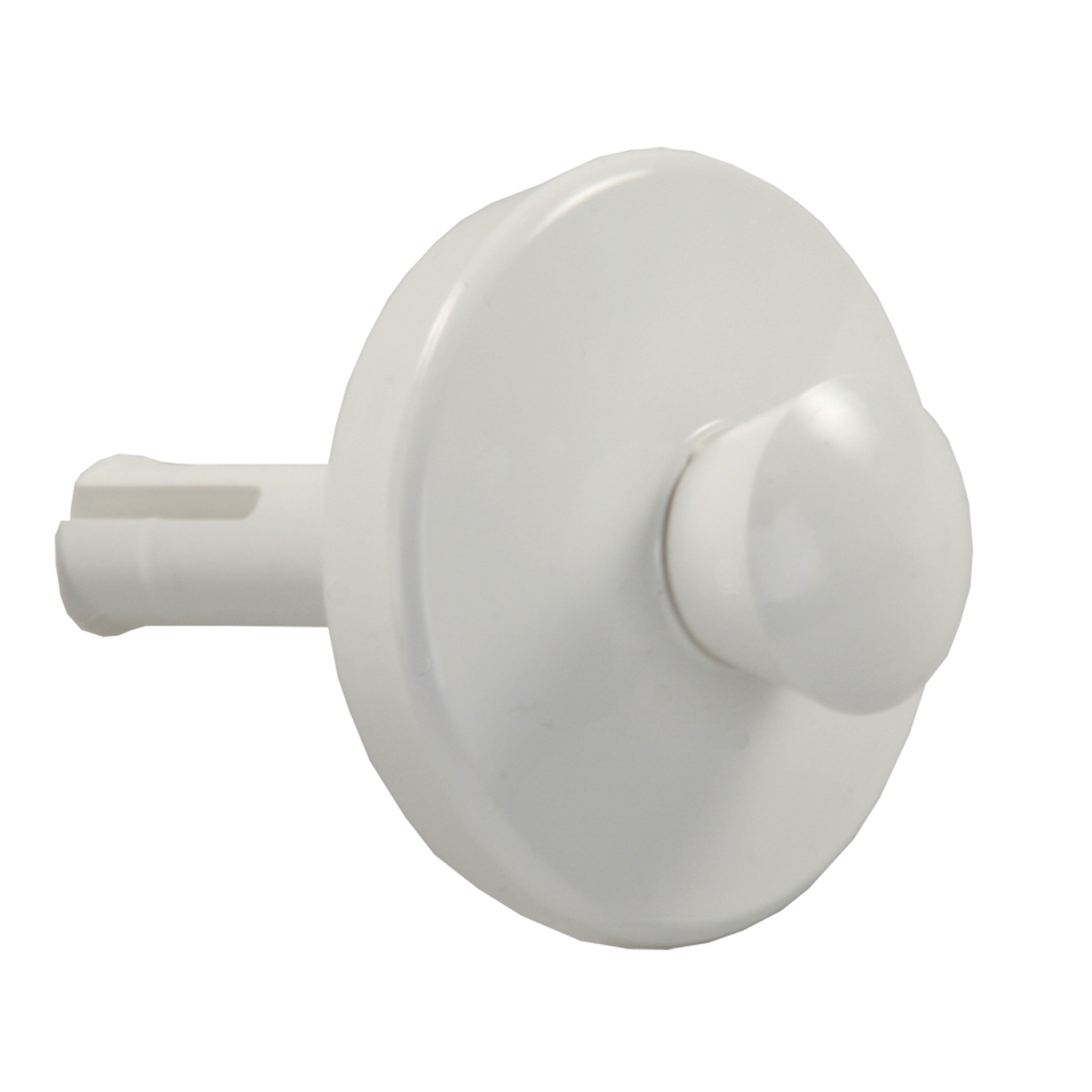 JR Products 95105 Single Stem Pop-Up Stopper - White