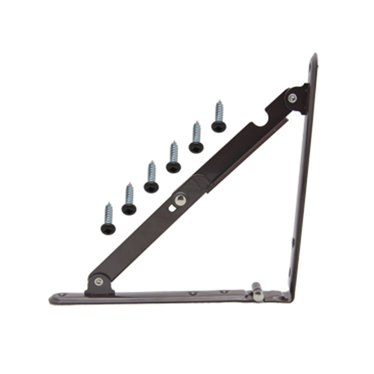 AP Products 013-243 Folding Shelf Bracket, Brown