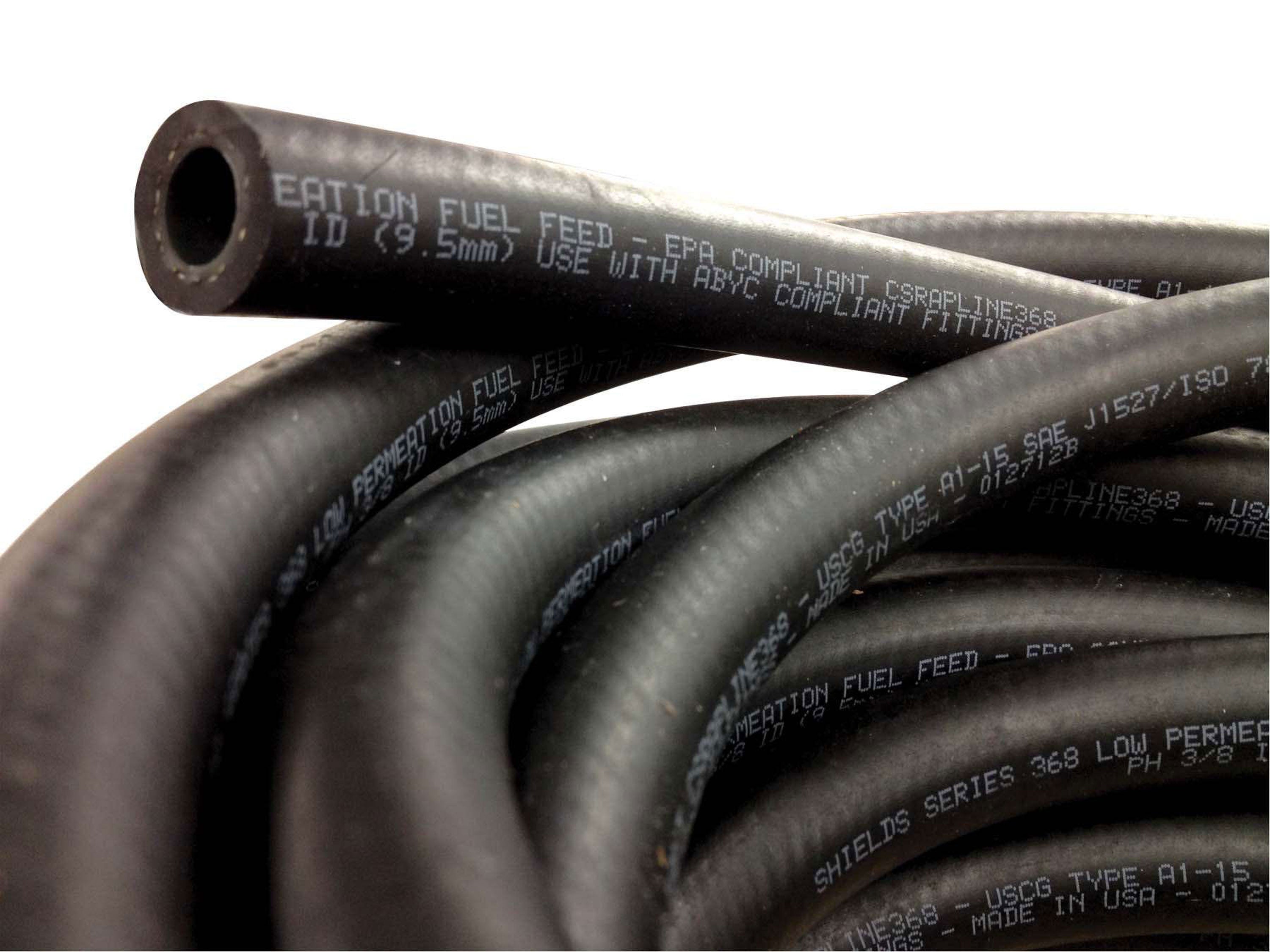 Sierra 116-368-0125 Shields Series 368 Low Permeation Fuel Hose - 1/2" x 25'