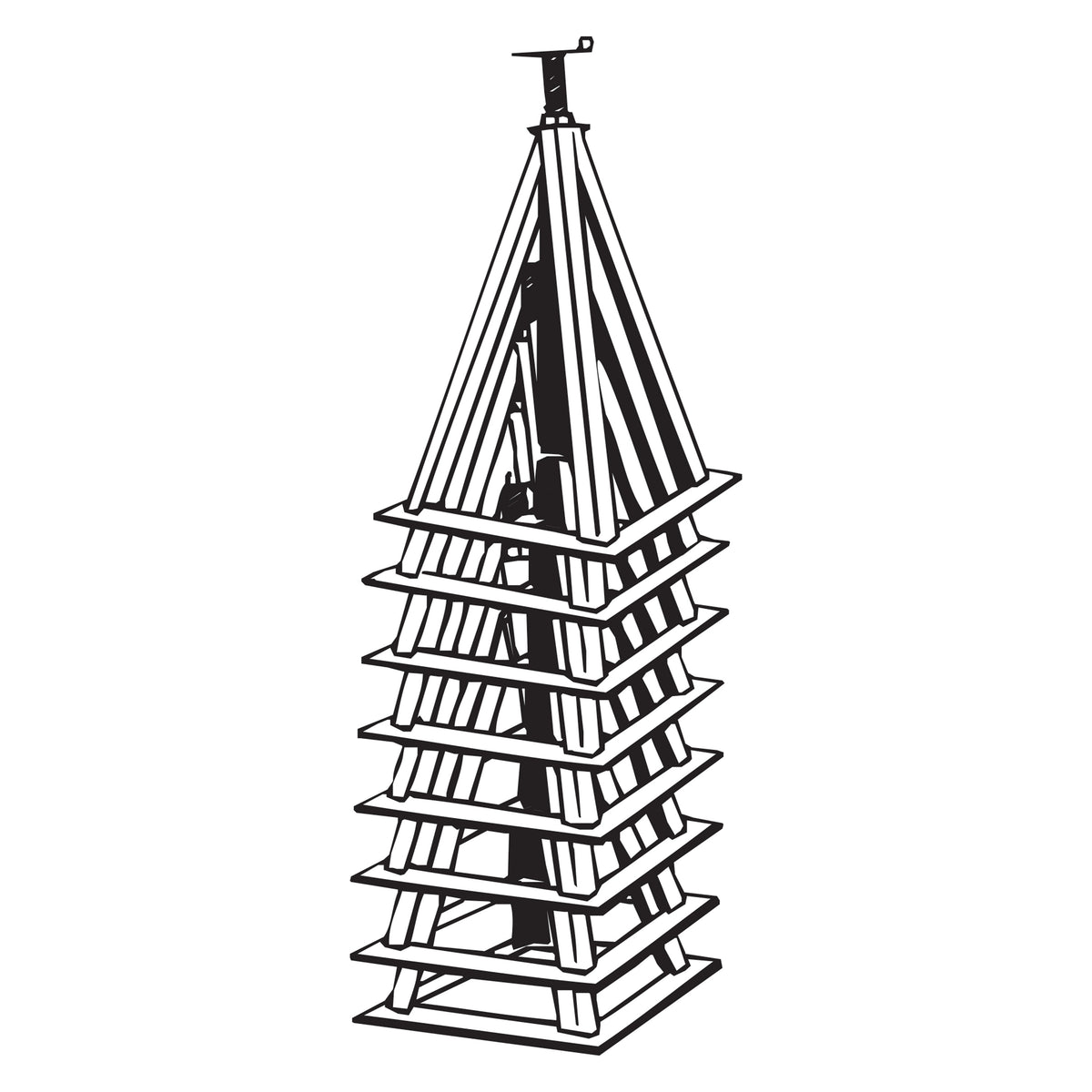 Minute Man Anchors 3022 Steel Mobile Home Piers - 22" to 24"