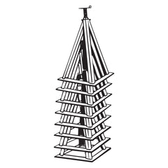 Minute Man Anchors 3022 Steel Mobile Home Piers - 22" to 24"