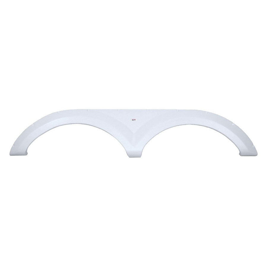 Icon 12209 Tandem Axle Fender Skirt FS2035 for Keystone - Polar White