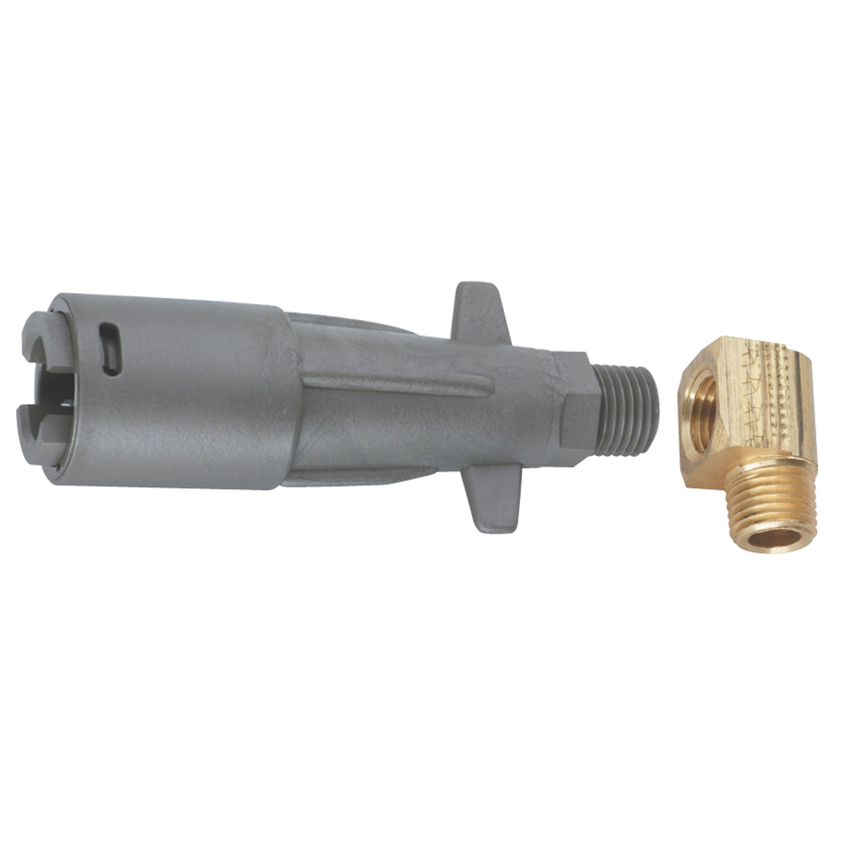 Attwood 8882-6 Mercury Twist-Lock Fuel Tank Fitting - Female 1/4 in. NPT w/90Â° Elbow