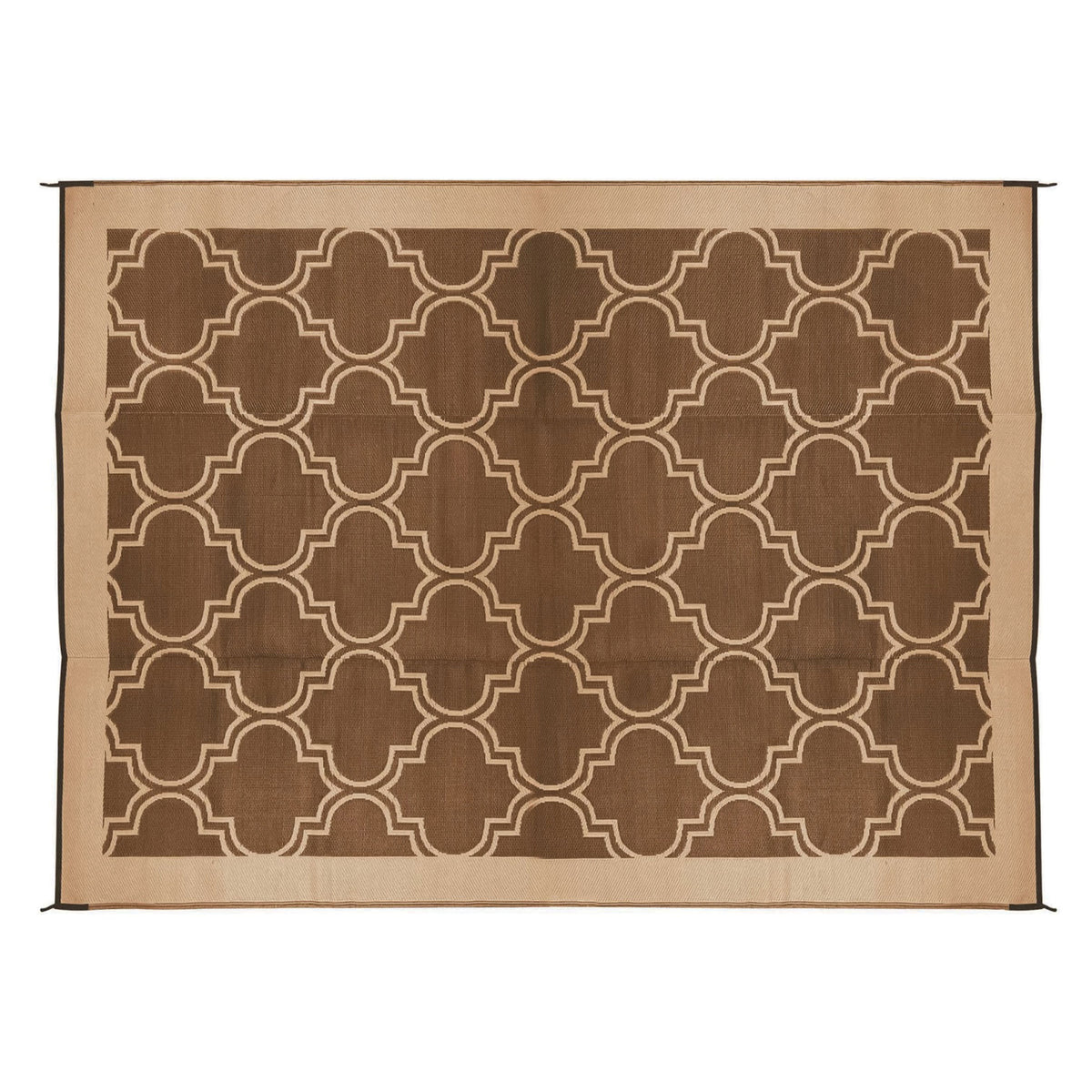 Camco 42857 9'X12' Leisure Mat Lattice Brown