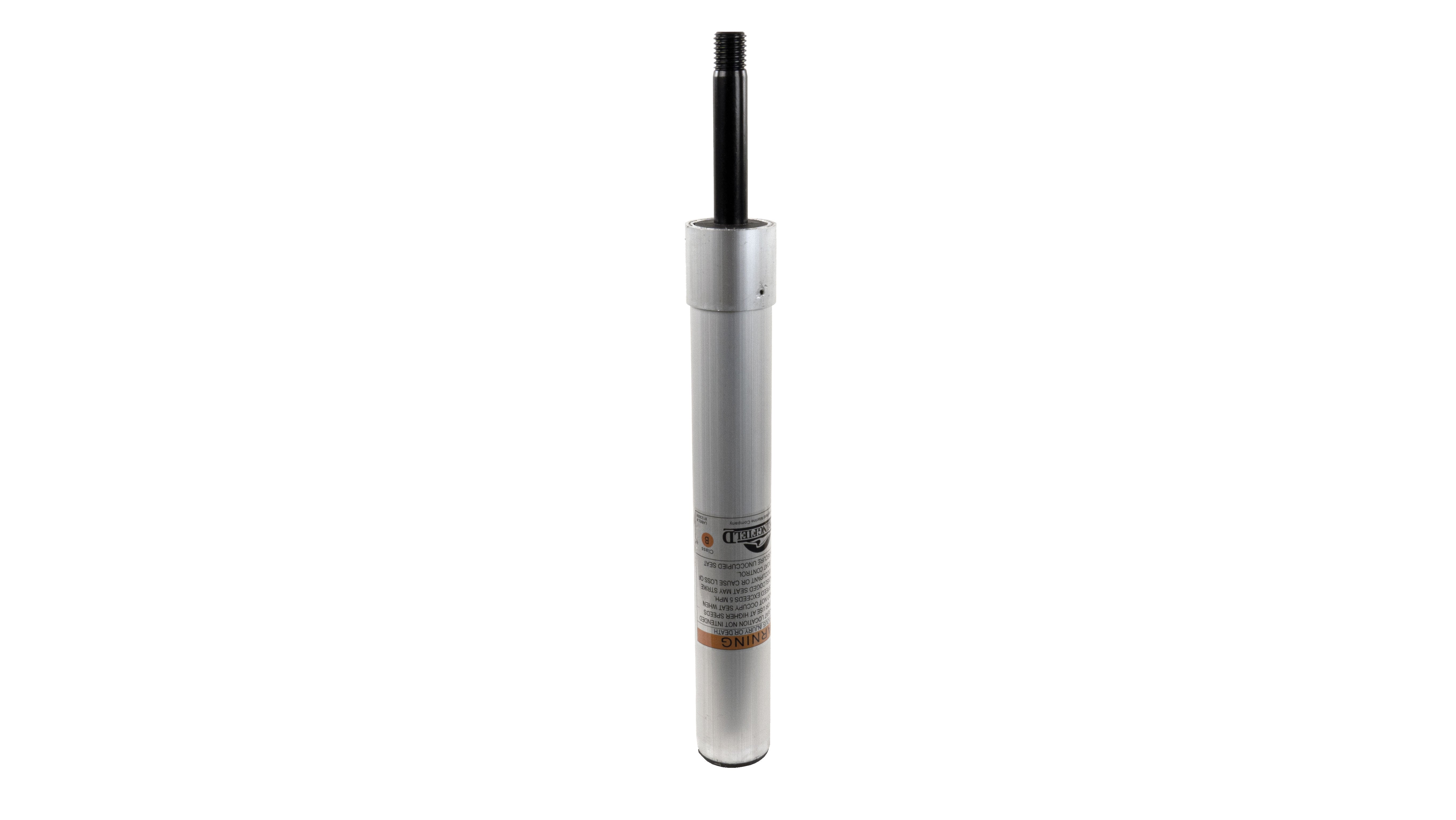 Springfield 1630402-A Threaded Fixed-Height Post for KingPin Seat Mounts and Bases - 13", Anodized Finish