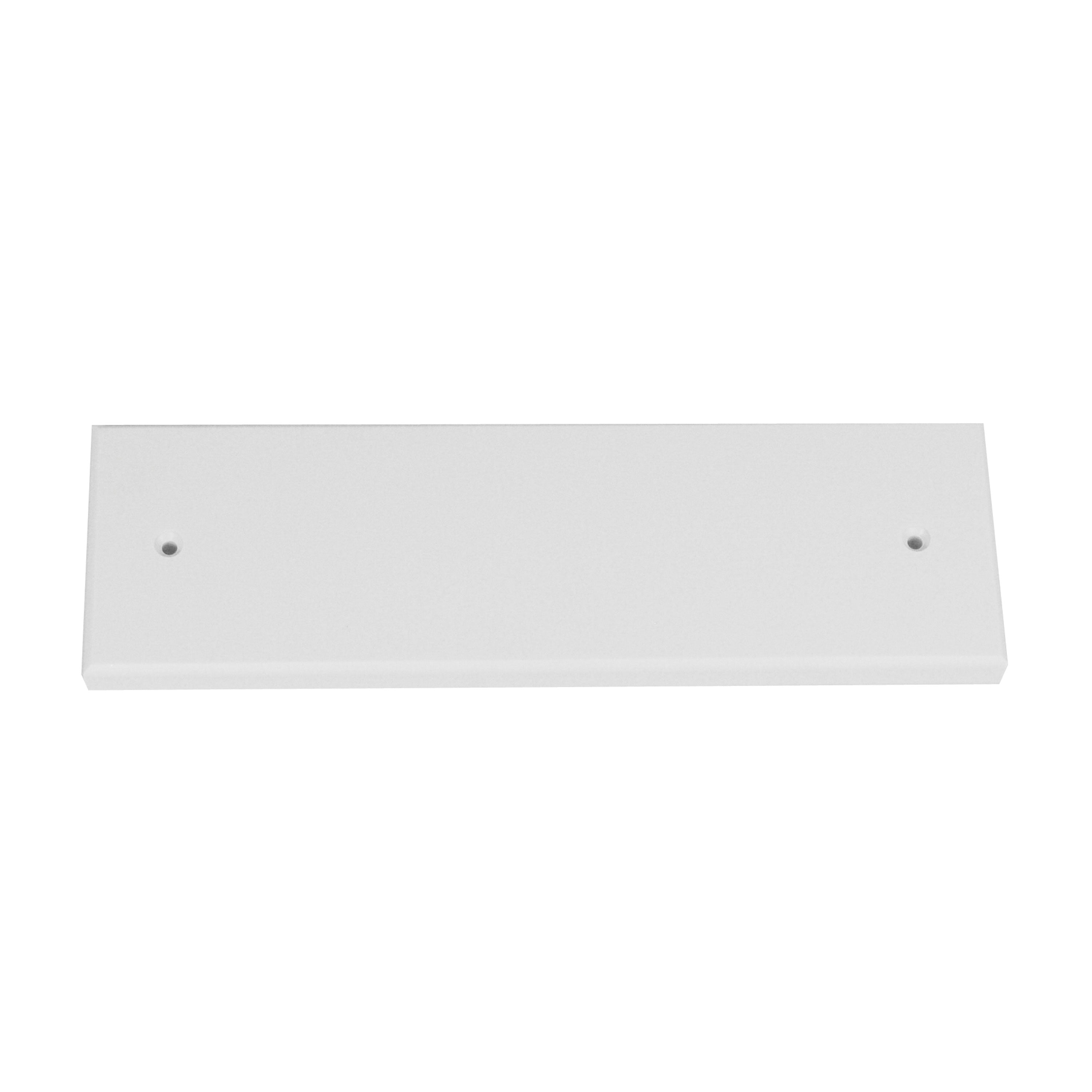 Rig Rite 920 Horizontal Transducer Plate - 3.5" x 12", Gray