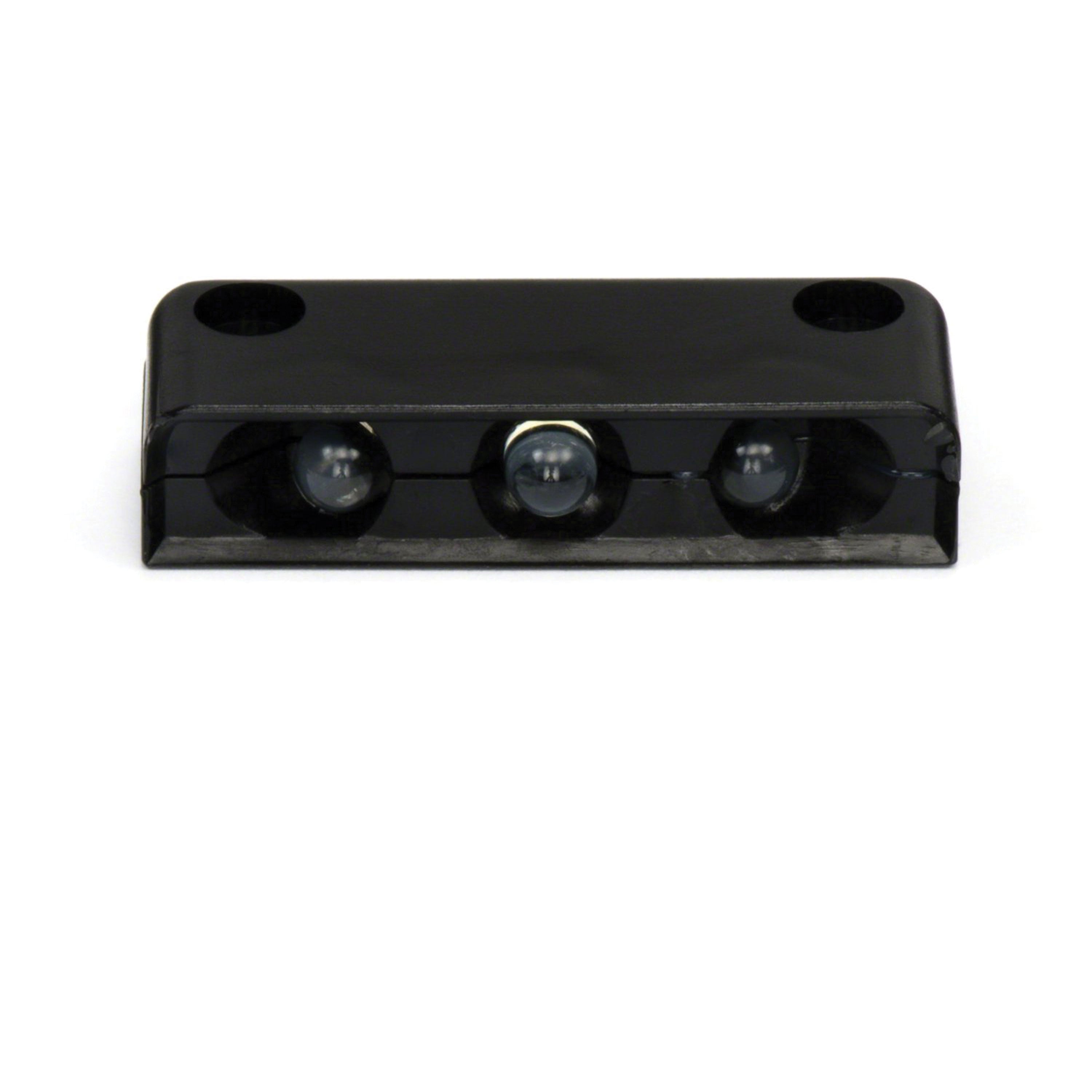 Innovative Lighting 003-5000-7 Surface Mount 3-LED Step Light - White, Black Case