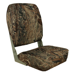 Springfield 1040647 High Back Folding Seat - Mossy Oak Duck Blind