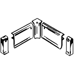 Better Bath A-ATM-60-SPK PVC Tub Trim Set - Almond, 60"
