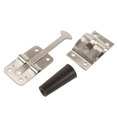 RV Designer E225 Stainless Steel T-Style Entry Door Holder - 3.75"