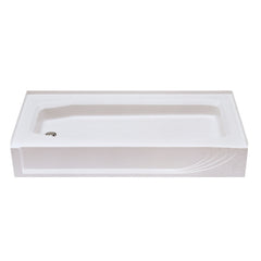 Kinro WBC-5428 L-SPK ABS Shower Pan - Left Hand, White