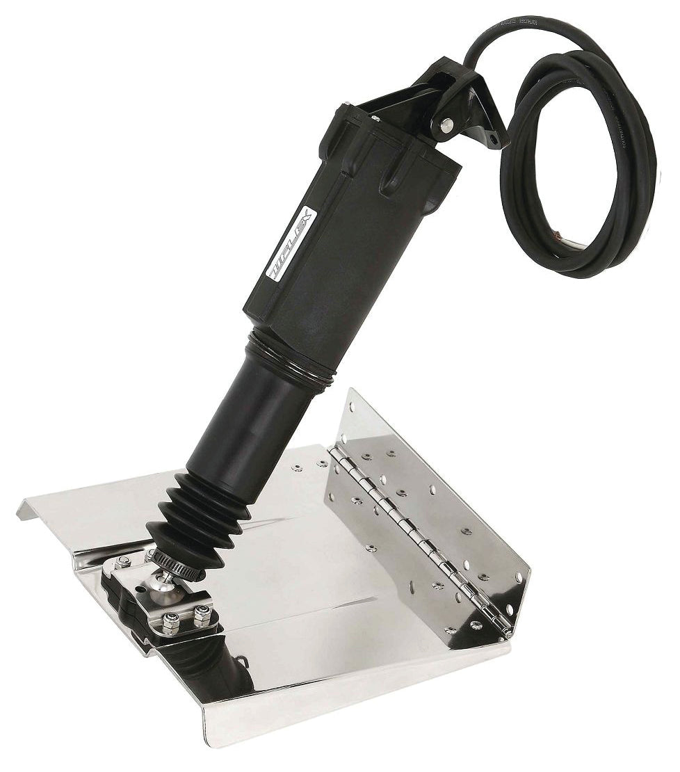 Uflex MTCP912RJ Electromechanical Trim Tabs - with Actuator and Round Stick, 9" x 12"