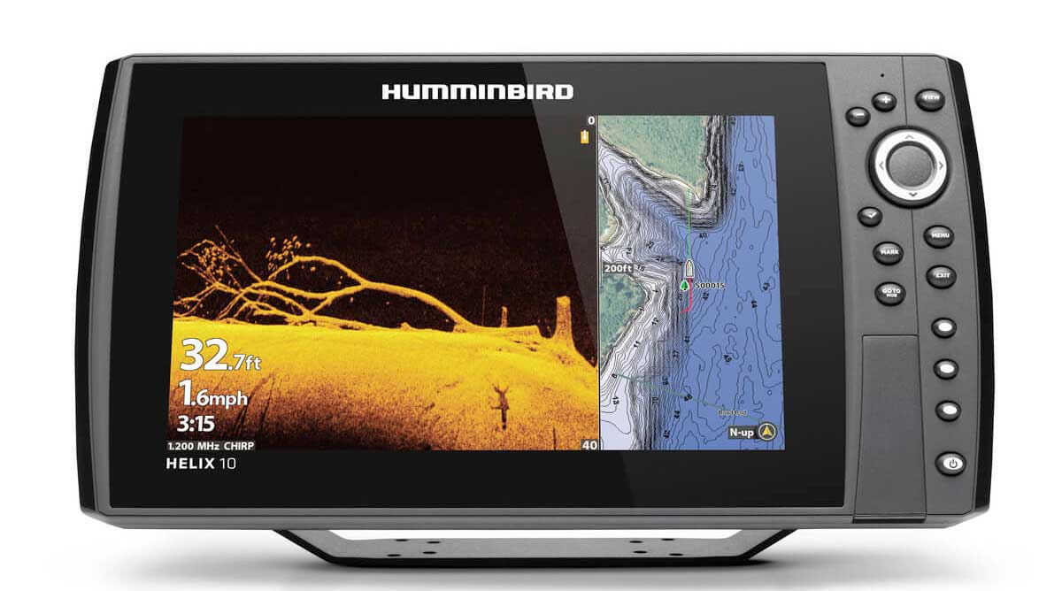Humminbird 411410-1CHO HELIX 10 CHIRP MEGA DI+ GPS G4N CHO Fish Finder