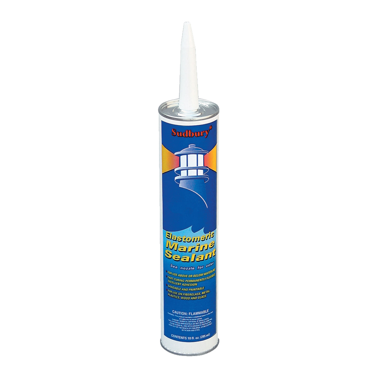 Sudbury 300 Elastomeric Marine Sealant, White - 10 oz.