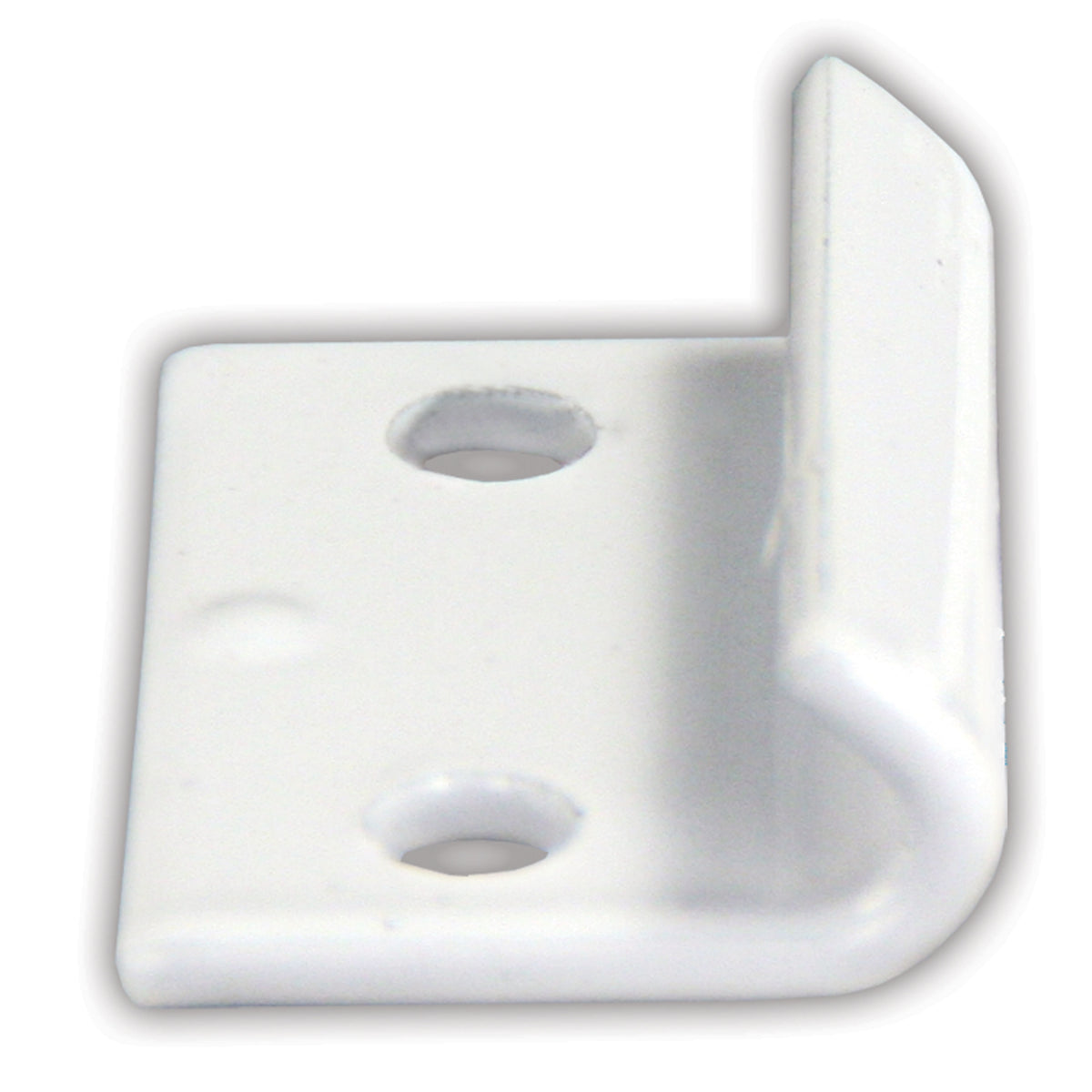 JR Products 10855 Fold Down Camper Catch - White