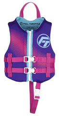 Full Throttle 142100-600-001-22 Child Rapid-Dry Life Jacket - Purple