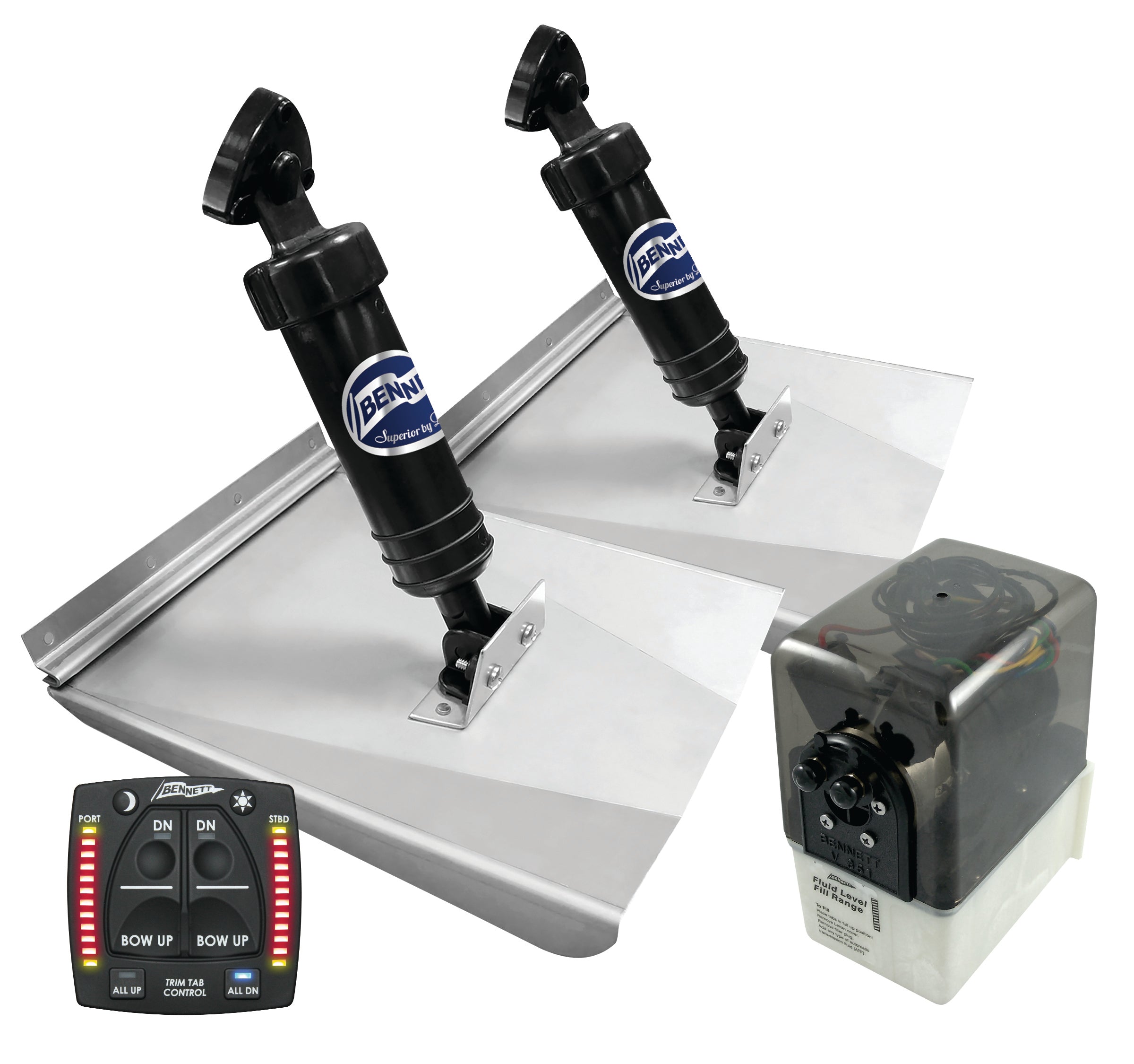 Bennett Marine 6BT-50110-79-00 M120 Sport Tab System with One Box Indication Unit