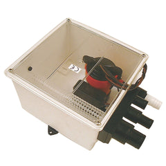 Johnson Pump 57151-24 1000 GPH Multi-Port Shower Sump Pump, 24V