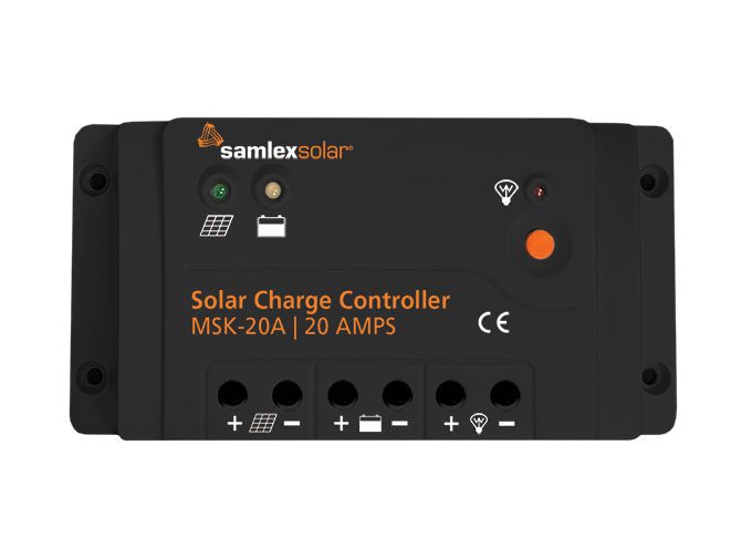 Samlex MSK-20A Solar Charge Controller 12/24V