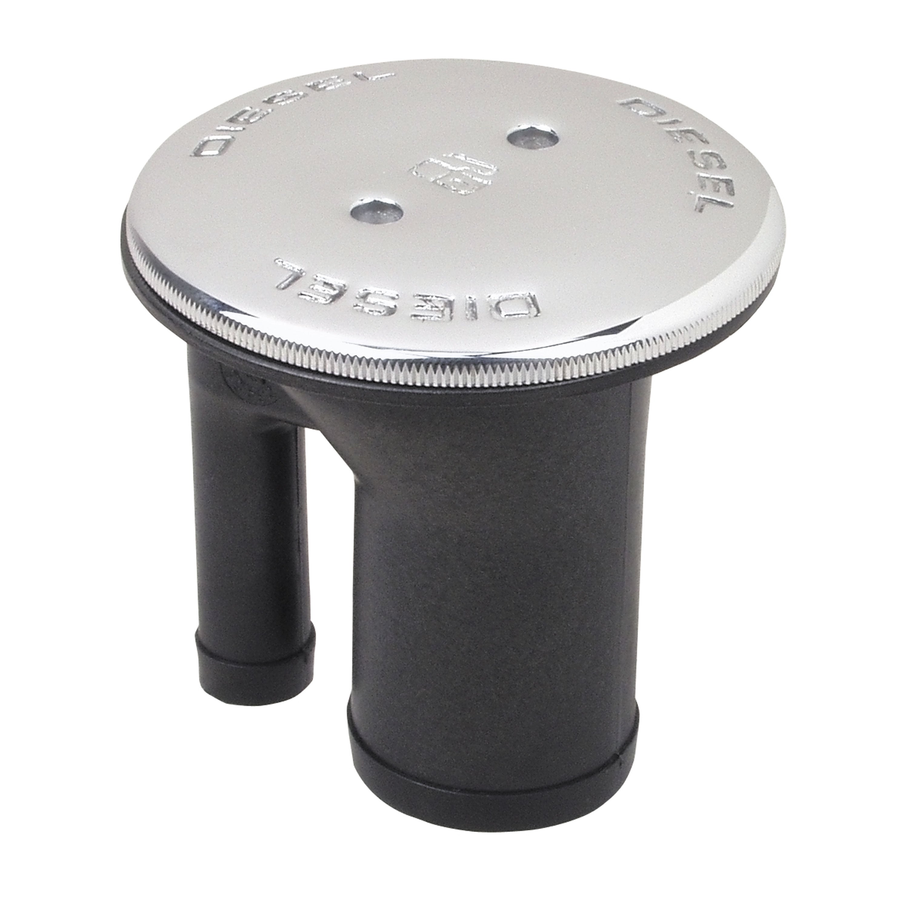 Perko 0541DPDCHR Vented Fill with Straight Neck for 1-1/2" Hose - Diesel Marking