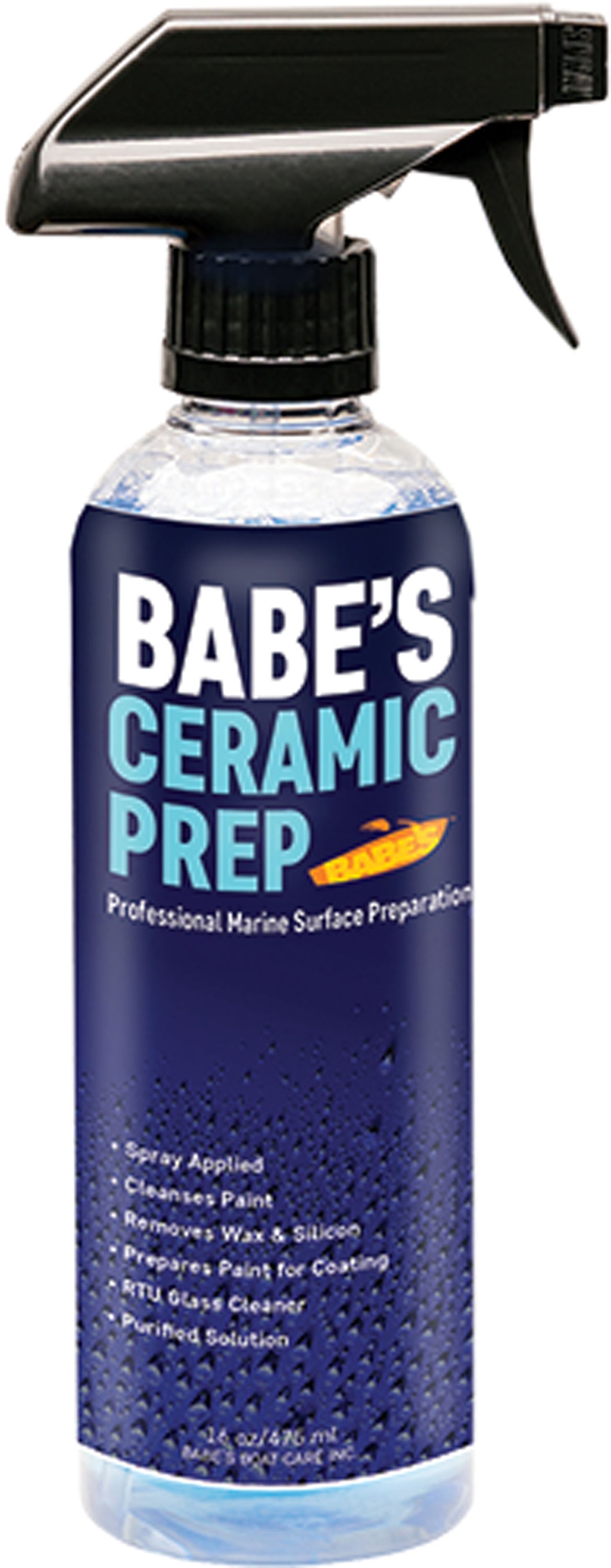 BABE'S Boat Care Products BB9216 Ceramic Prep Solution - Pint