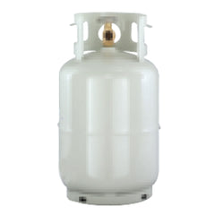 Worthington Cylinders 281165 Vertical Portable Steel LP Tank Cylinders - 11 lb., 9.10"D x 16.80"H