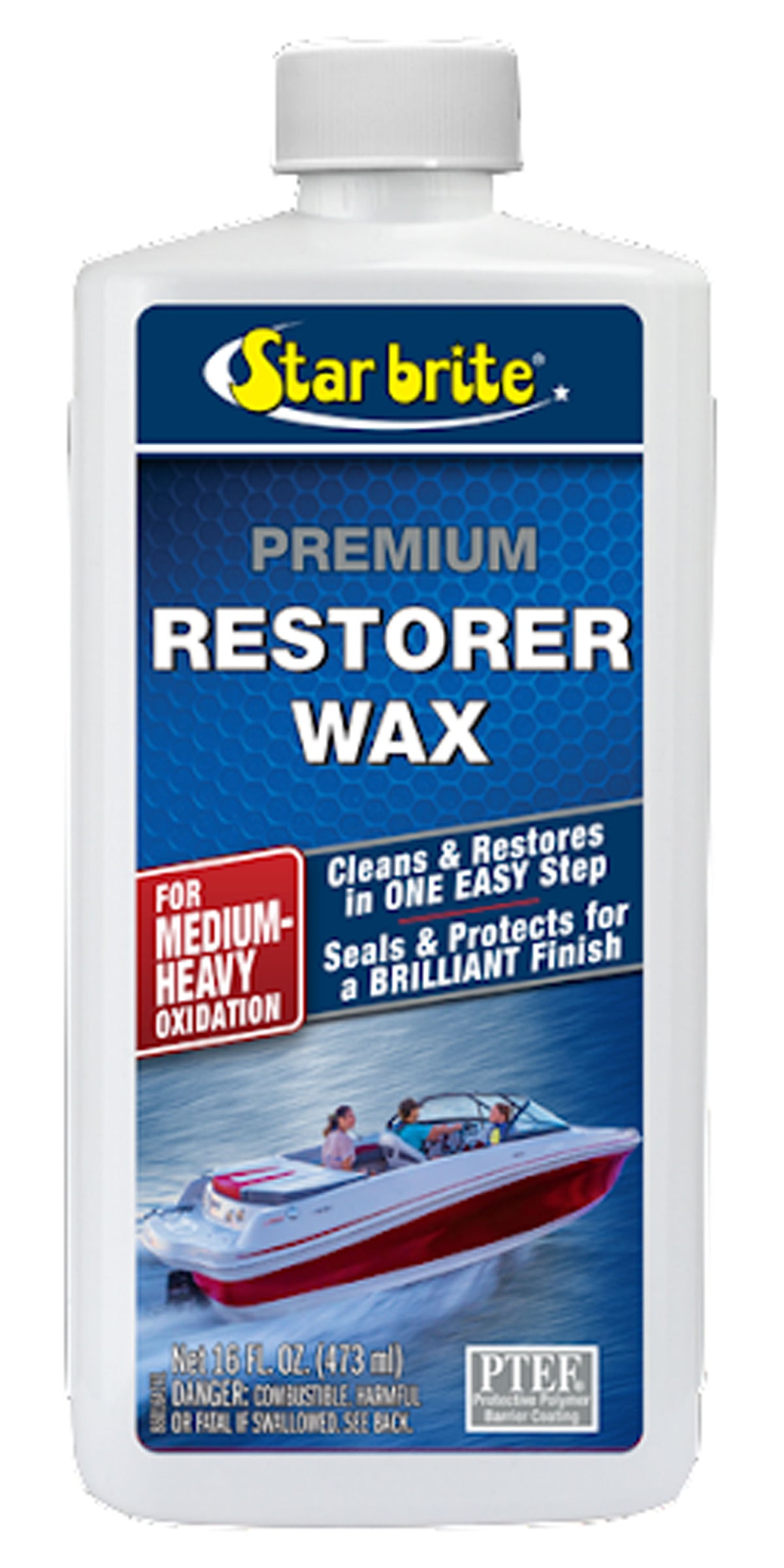 Star brite 86016 Premium Restorer Wax - 16 oz.