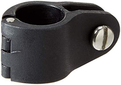 Sea-Dog 273162-1 Hinged Jaw Slide Fitting with Bolt - 7/8", Black