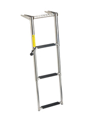Garelick 19623-61 Under-Platform Telescoping Drop Ladder - 3 Steps