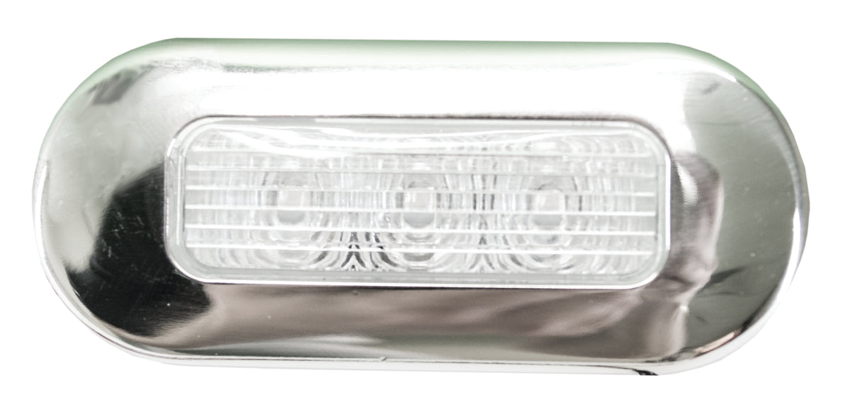 Innovative Lighting 014-2200-7 Oblong LED Courtesy Light - 3 in. x 1.25 in., Blue