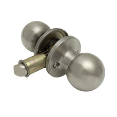 Creative Products Group LSB-R2-SS Stainless Steel Round Interior Lock Set - Passage