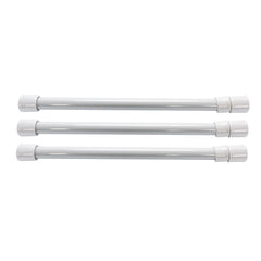 Camco 44065 Cupboard Bars 10" to 17" - Gray, Pack of 3