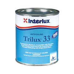 Interlux YBA060/QT Trilux 33 Antifouling Paint - Blue, Quart