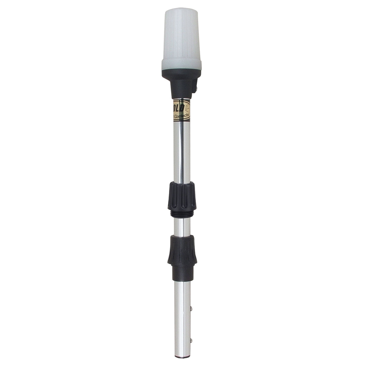 Perko 1400DP5CHR Alpha-Series Universal White All-Around Navigation Pole Light - 42" Height
